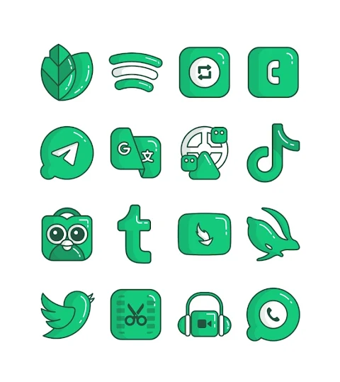 Leaf – Icon Pack screenshot