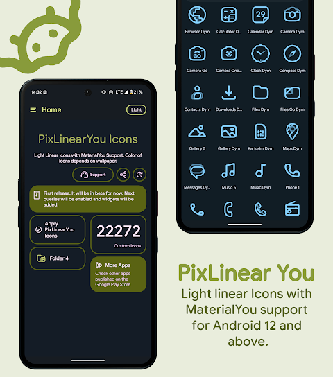 PixLinear You Icon Pack screenshot