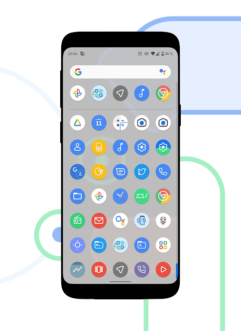 Pix Material Icon Pack screenshot