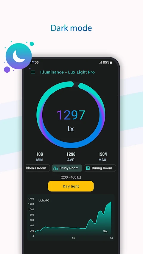 Illuminance – Lux Light Pro screenshot