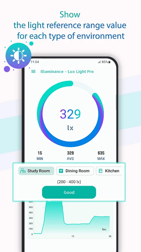 Illuminance – Lux Light Pro screenshot
