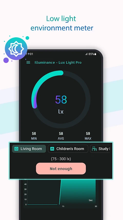 Illuminance – Lux Light Pro screenshot