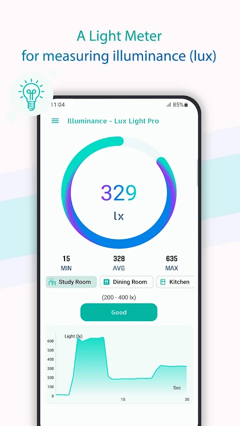 Illuminance – Lux Light Pro screenshot