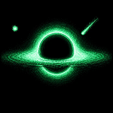 Deep Horizon: Pixel Black Hole screenshot