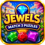 Jewels Match 3 Puzzle: Offline