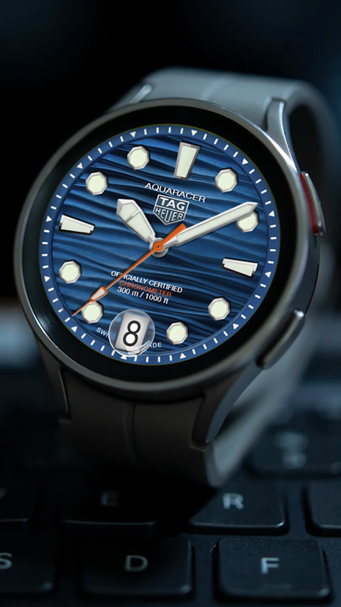 TAG Heuer Aquaracer Watch Face screenshot
