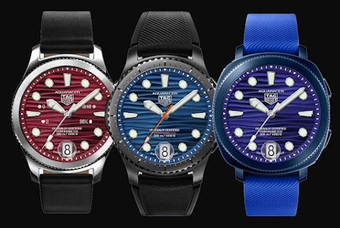 TAG Heuer Aquaracer Watch Face screenshot