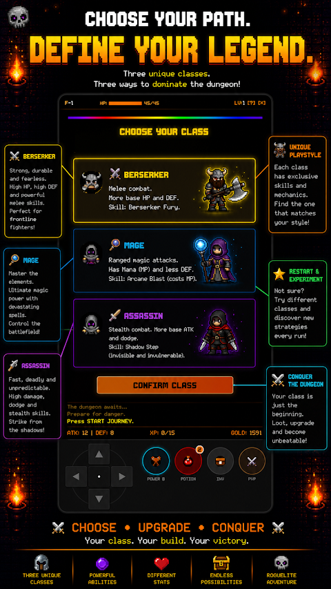 Pocket Dungeon Online: RPG screenshot