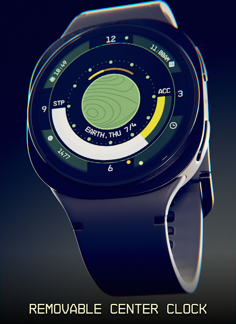 Planet in stars Watch Face screenshot