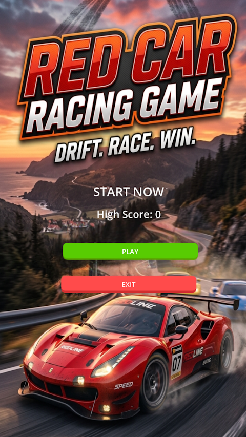 Red Car Racing screenshot
