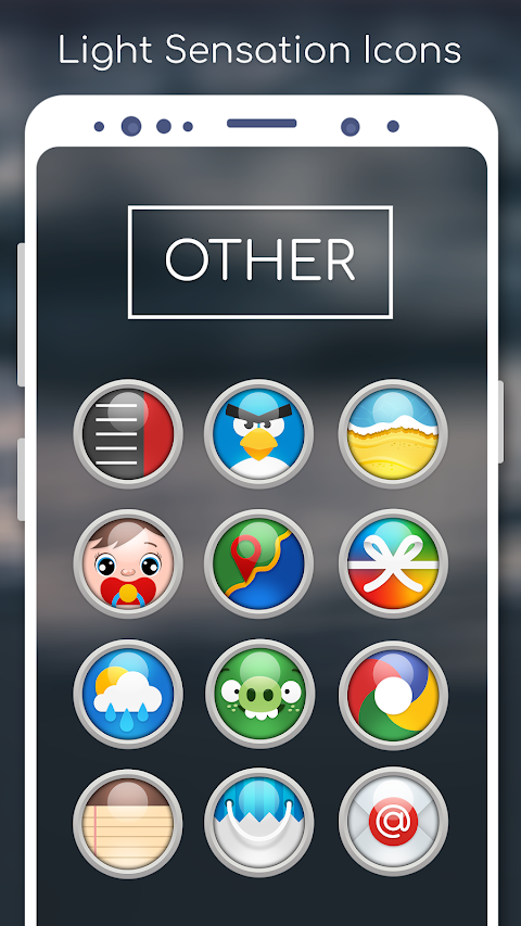 Light Sensation – Icon Pack screenshot