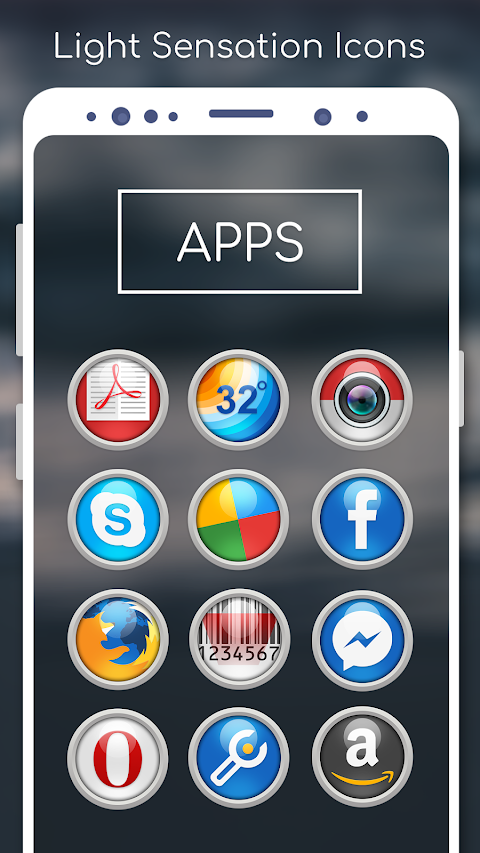 Light Sensation – Icon Pack screenshot