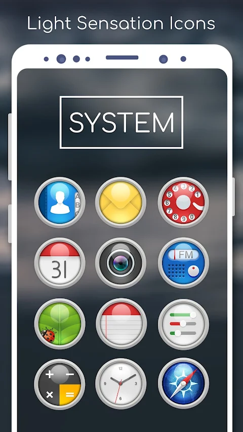Light Sensation – Icon Pack screenshot