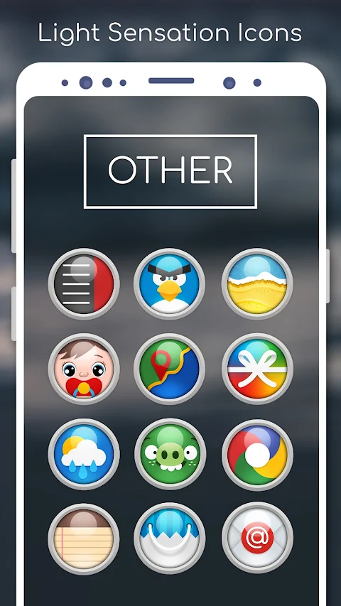 Light Sensation – Icon Pack screenshot