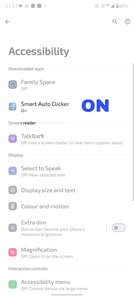 Smart auto clicker(assistent) screenshot