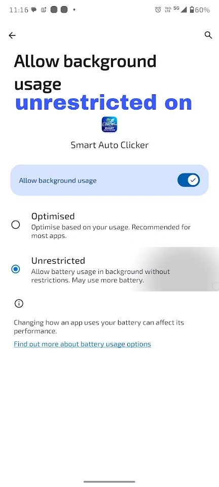 Smart auto clicker(assistent) screenshot