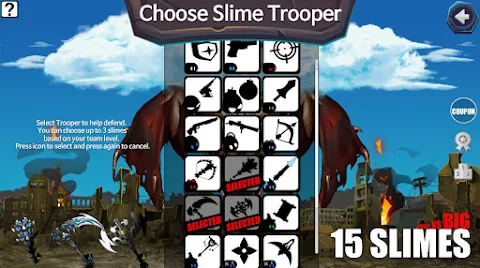 15 Slimes : Action Defence screenshot