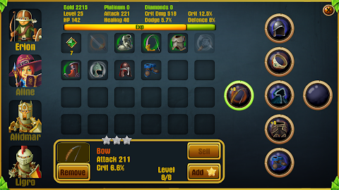 Kings Hero 2: Turn Based RPG screenshot