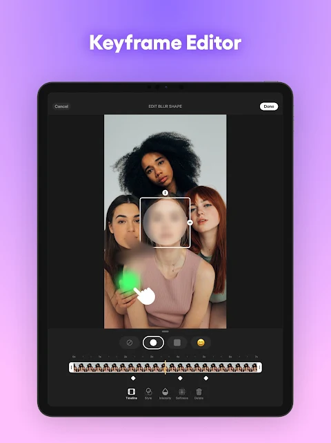 Blur Video screenshot