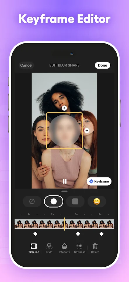 Blur Video screenshot