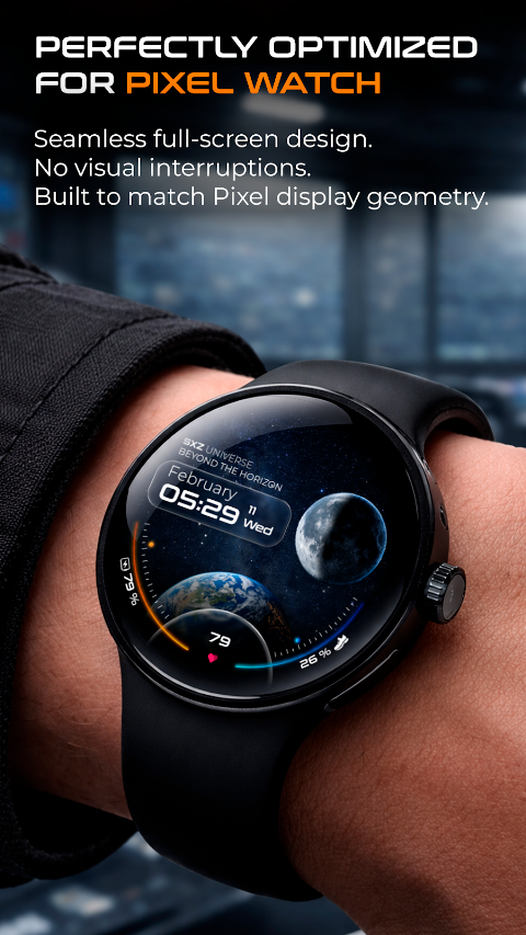 SXZ Space Watch Face screenshot