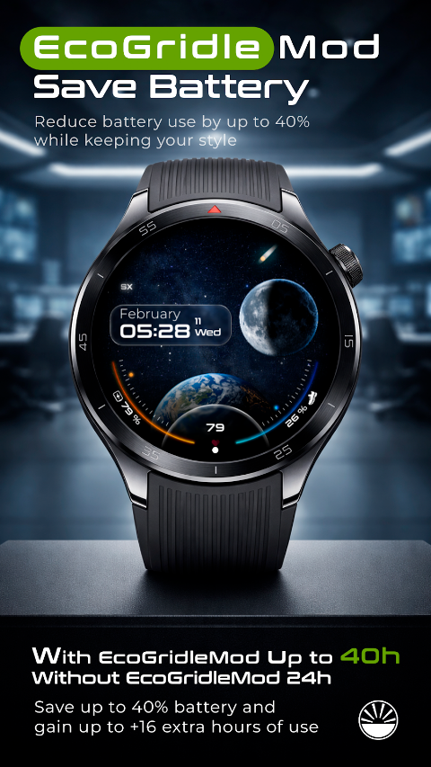 SXZ Space Watch Face screenshot
