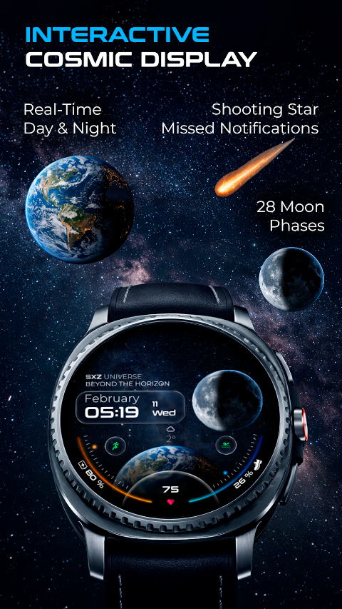 SXZ Space Watch Face screenshot