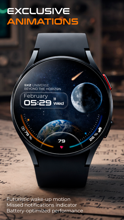 SXZ Space Watch Face screenshot