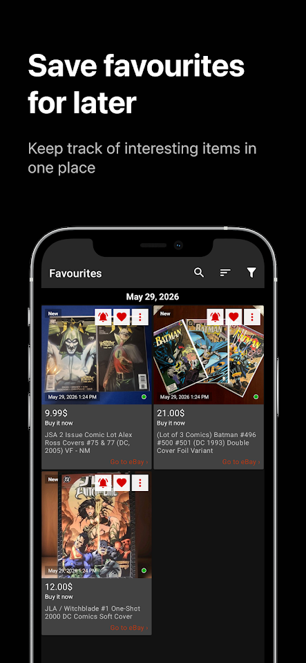 Deals Tracker PRO: eBay Alerts screenshot