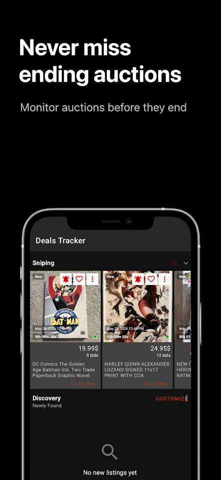 Deals Tracker PRO: eBay Alerts screenshot