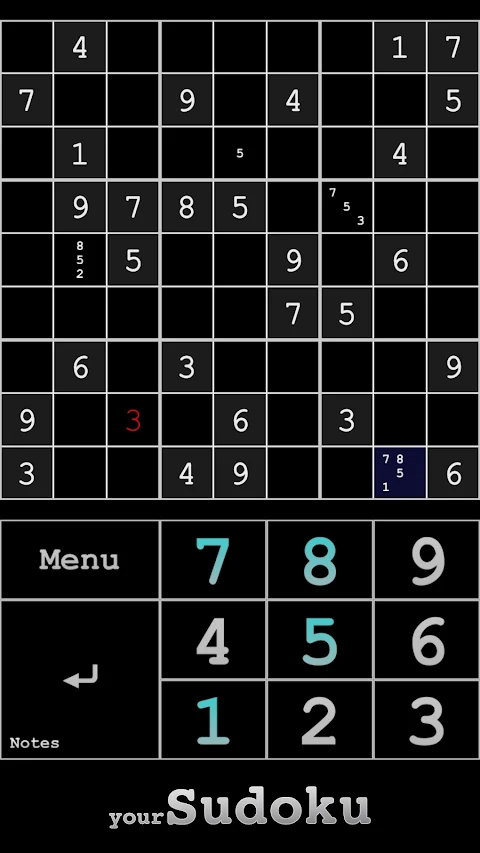 yourSudoku – Over 10000 Sudoku screenshot
