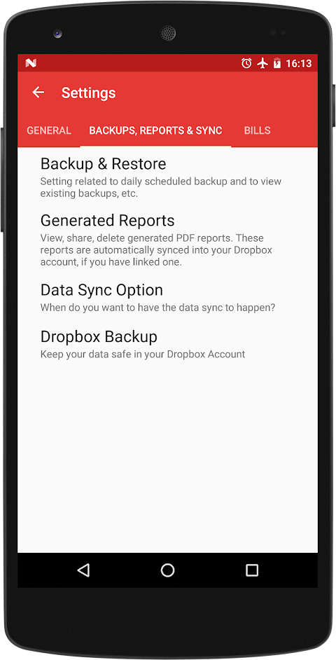 Bills Reminder & Organizer PRO screenshot