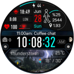 VJ-NIMBUS DİGİTAL WATCH FACE