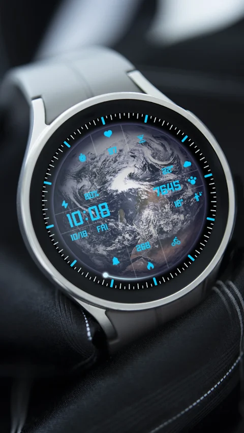 ZKin Watch Blue Series Planet screenshot