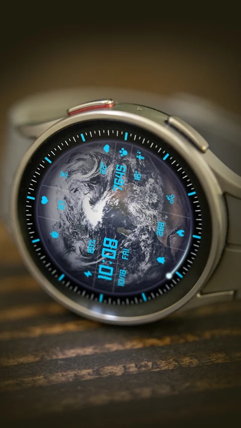 ZKin Watch Blue Series Planet screenshot