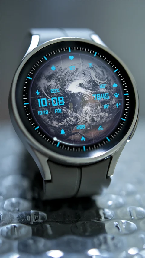 ZKin Watch Blue Series Planet screenshot