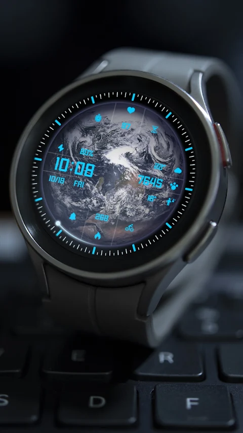 ZKin Watch Blue Series Planet screenshot