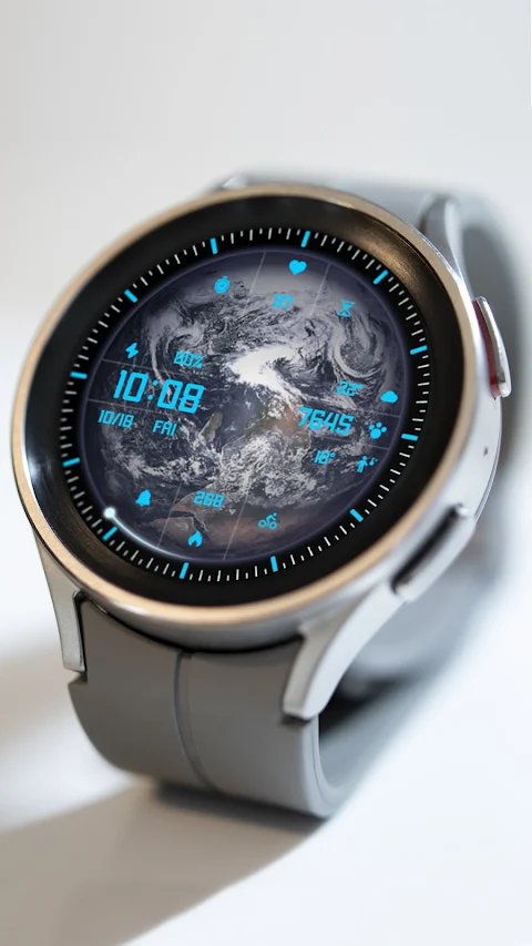 ZKin Watch Blue Series Planet screenshot