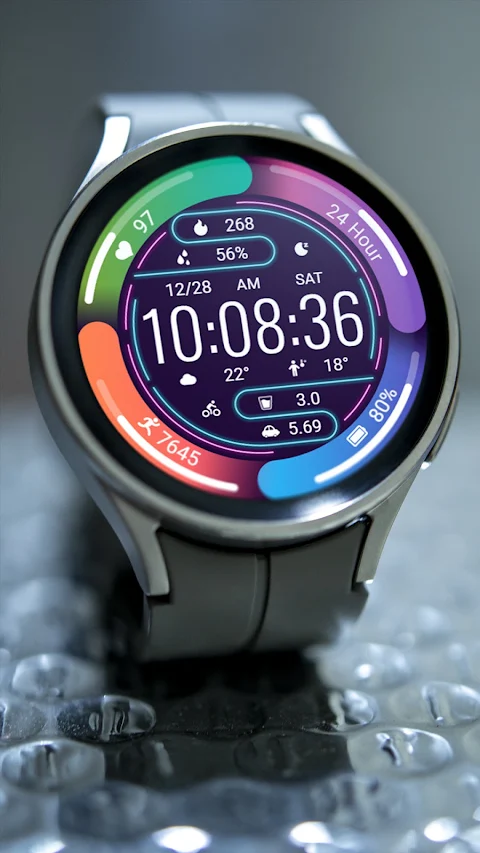 Colorful Ring ZKin Watch screenshot