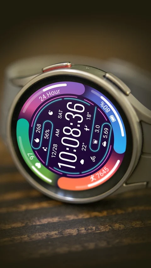 Colorful Ring ZKin Watch screenshot