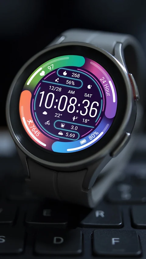 Colorful Ring ZKin Watch screenshot