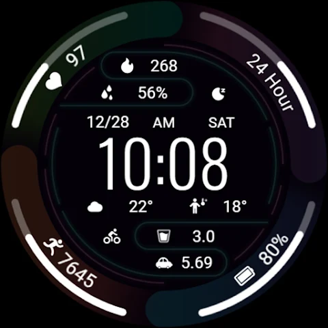 Colorful Ring ZKin Watch screenshot