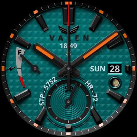 BLZ VALEN – Analog Watch Face screenshot