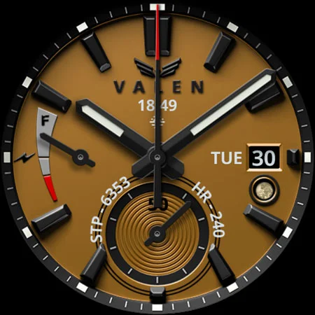 BLZ VALEN – Analog Watch Face screenshot