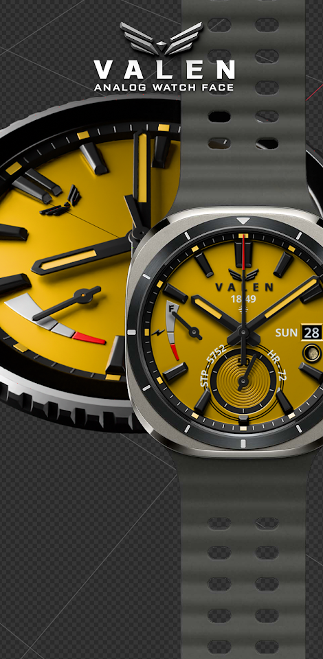 BLZ VALEN – Analog Watch Face screenshot