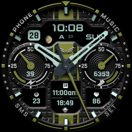 BLZ VERO 3 – Hybrid Watch Face screenshot