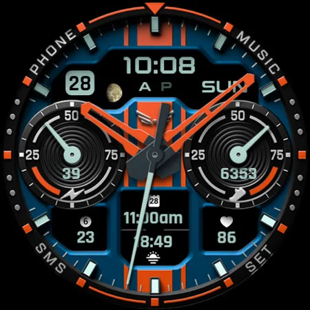BLZ VERO 3 – Hybrid Watch Face screenshot