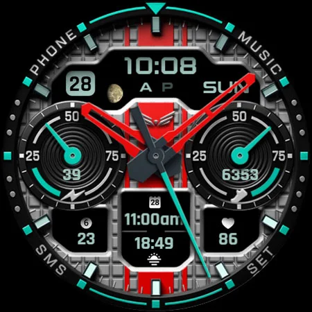 BLZ VERO 3 – Hybrid Watch Face screenshot