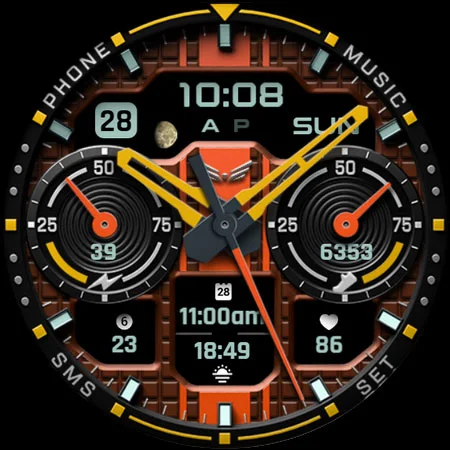 BLZ VERO 3 – Hybrid Watch Face screenshot