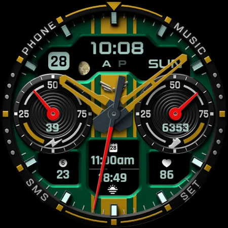 BLZ VERO 3 – Hybrid Watch Face screenshot